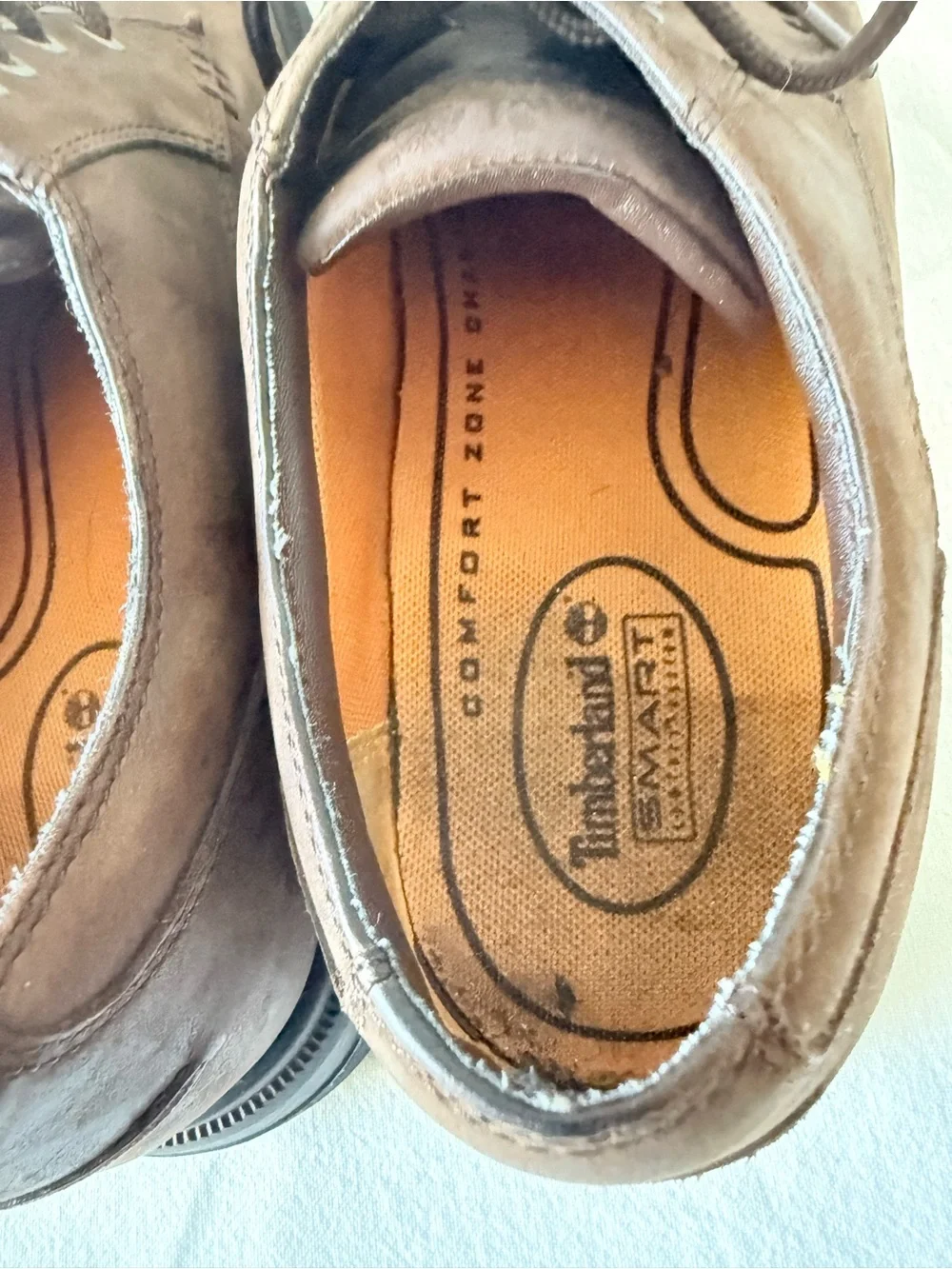 Timberland Waterproof Montgomery Bay Oxfords Mens Size 8 M Brown Leather